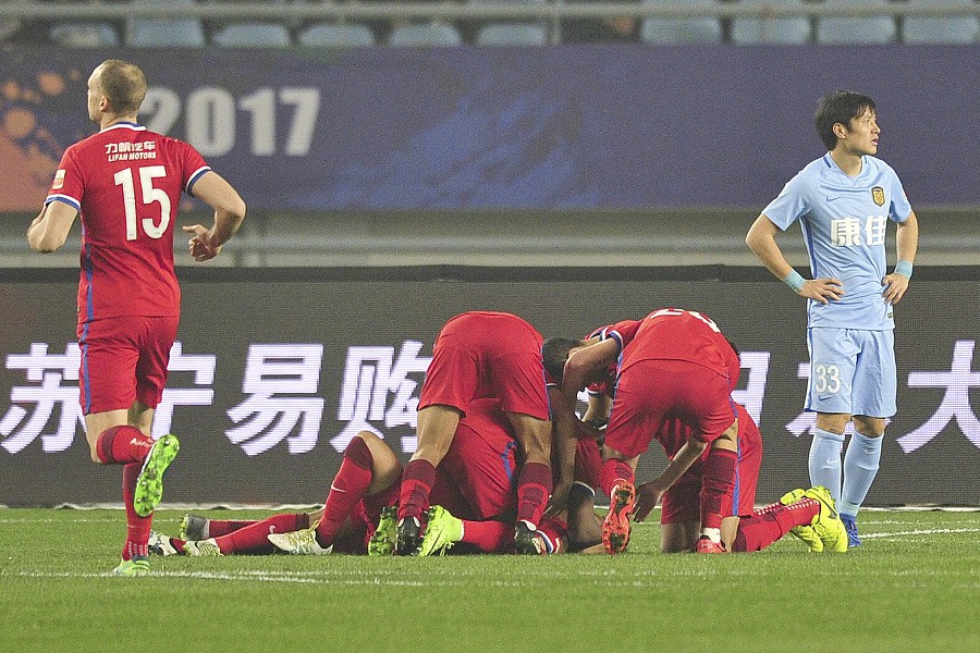 开云APP-苏宁客场战平力帆，保持不败纪录