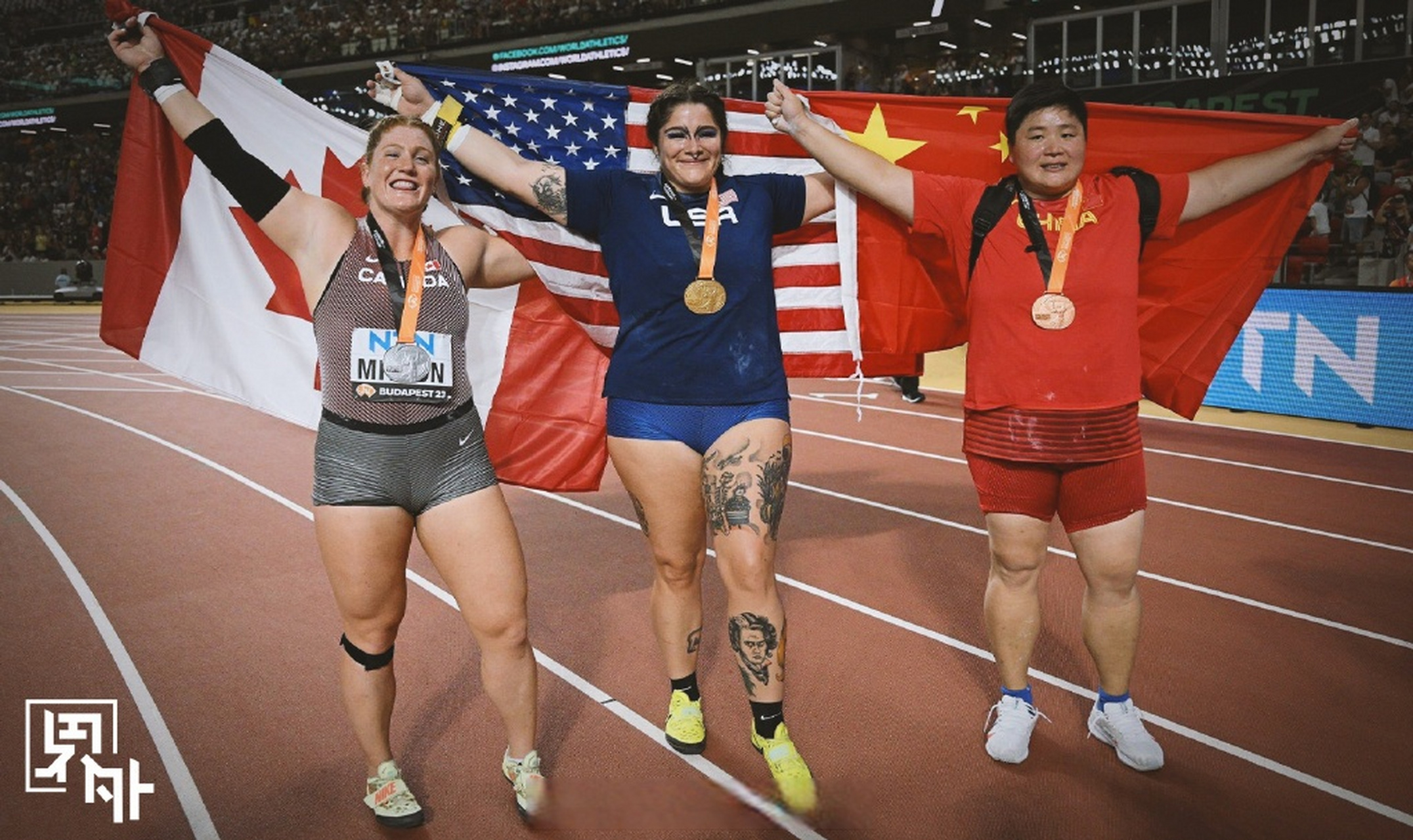 中国田径名将女子铅球继续领先 中国田径名将女子铅球继续领先