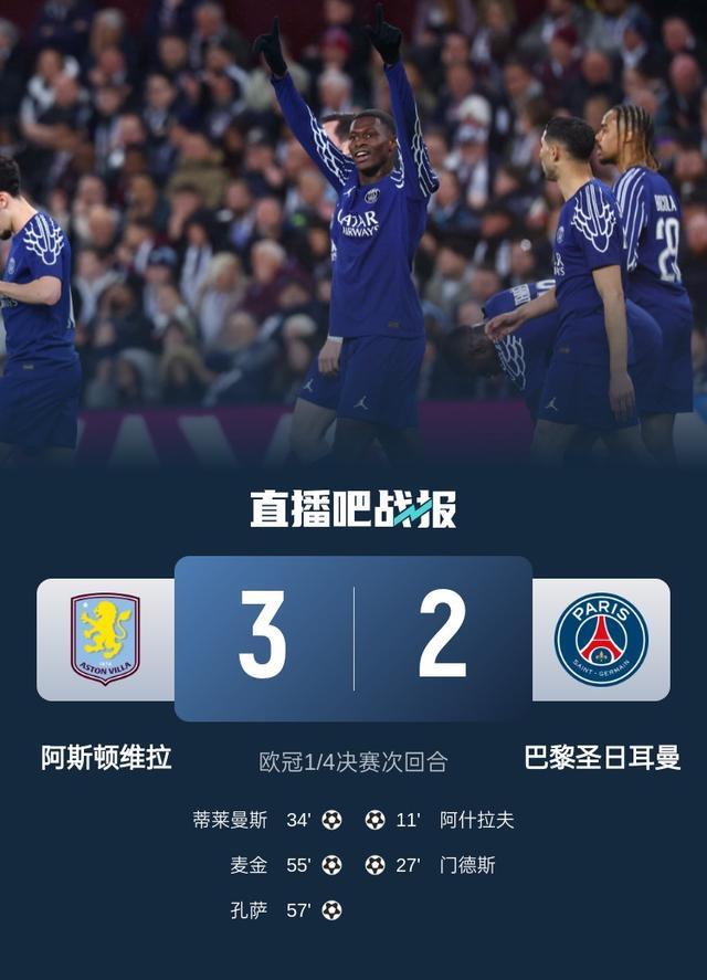 包含新援双双进球：巴黎圣日耳曼携手晋级的词条