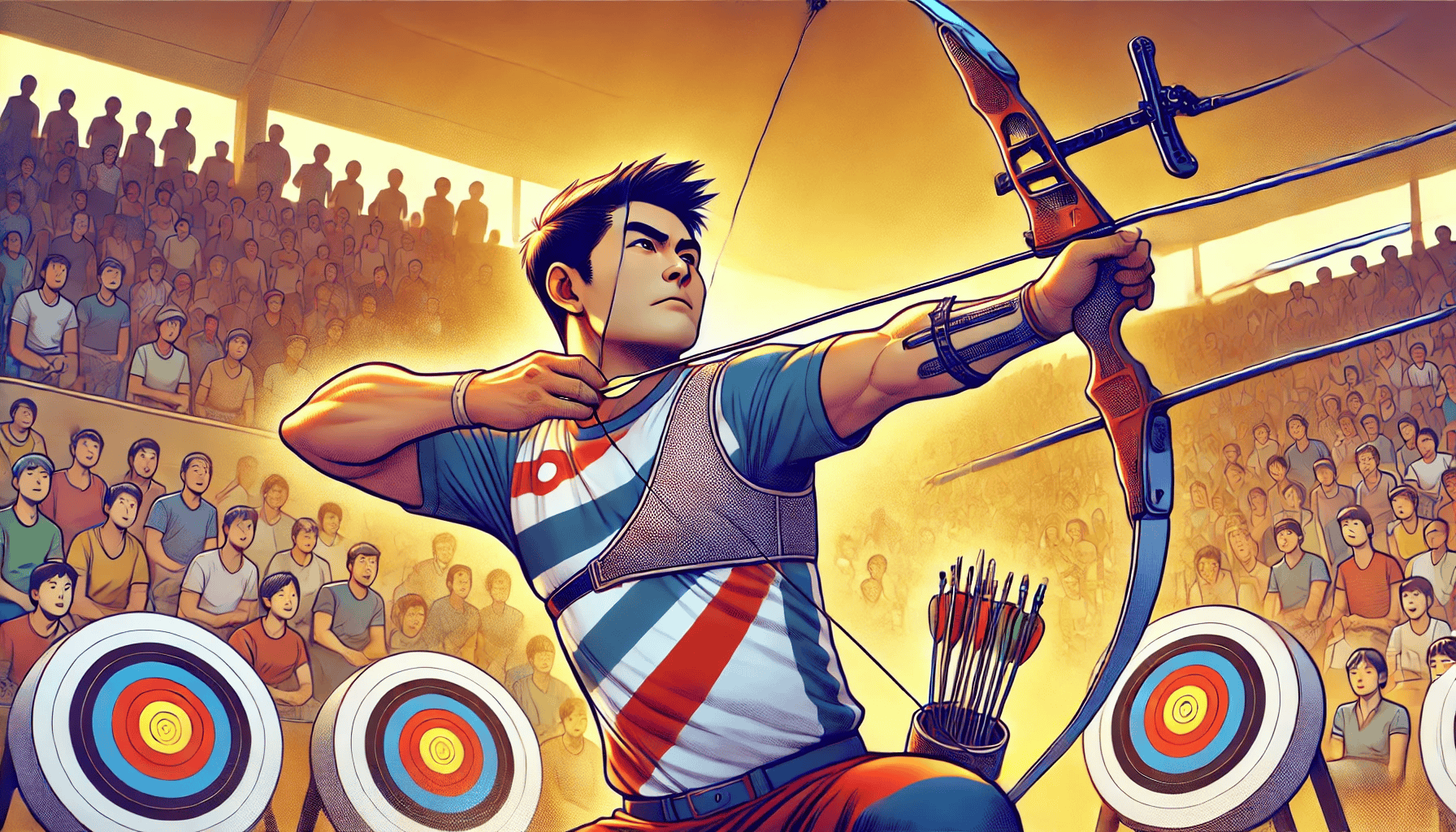 开云体育平台APP-印度选手如鹰擒瞻，射箭比赛场上展现霸气